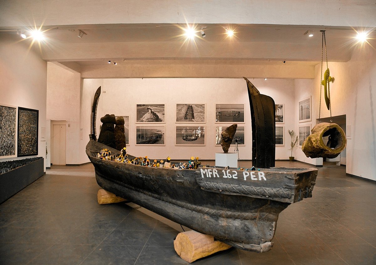 An exhibit inside the MOG